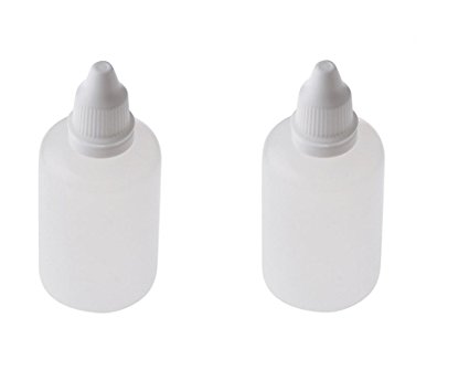 10PCS 100ML White Plastic Empty Refillable Portable Squeezable Dropper Bottle Cosmetic Makeup Packaging Essential Oil Container Saline Paint Solvents Eye Liquid Vial With Screw Lid And Plug (100ML)