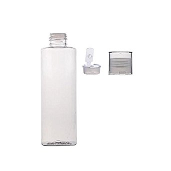 3PCS 150ml/ 5oz Empty Clear Refillable Plastic Toner Lotion Bottle Jar Container Travel Cosmetic Makeup Essential Oil Packing Bottle Jar