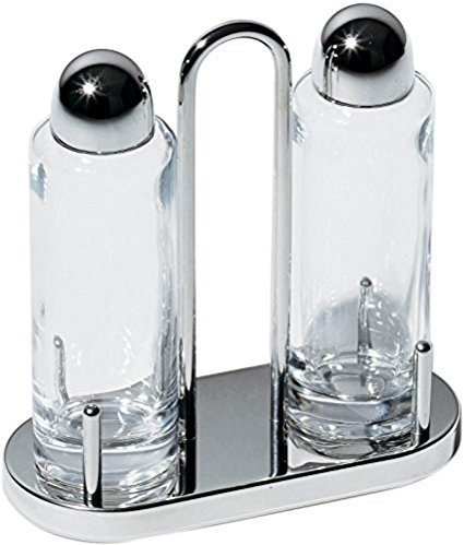 Alessi 5074 Oil-Vinegar Set, Silver