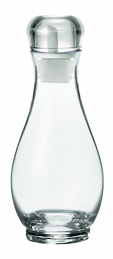 Guzzini GU-2313.01-00 Bolli 17-Ounce Oil and Vinegar Cruet, Clear