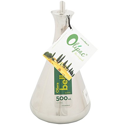 Olive Oil Dispenser - Belly Oil And Vinegar Cruet By Olipac - 500ml.