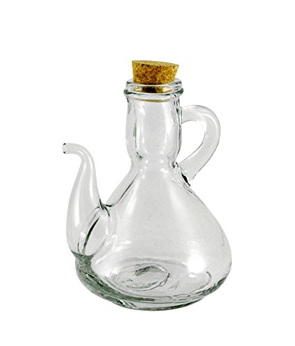 Grant Howard Vinajera Oil and Vinegar Glass Cruet, 16 oz