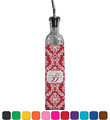 Damask Oil Dispenser Bottle (Personalized)