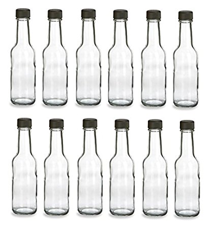 Nakpunar 5 oz Glass Woozy Bottles - Case of 12